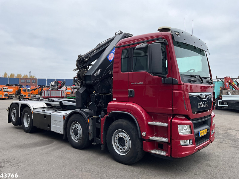 MAN TGS 35.480 8x4H Euro 6 HMF 40 Tonmeter laadkraan + Fly-Jib - 起重车:图3 MAN TGS 35.480 8x4H Euro 6 HMF 40 Tonmeter laadkraan + Fly-Jib - 起重车:图3