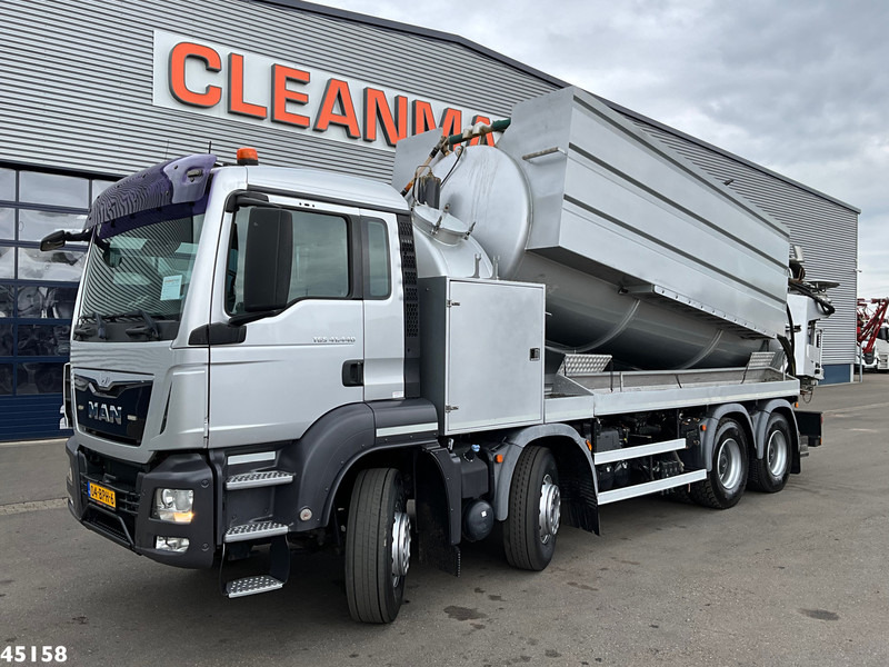 MAN TGS 41.440 8x4 Euro 6 Wicom Combi Just 85.658 km! - 真空车:图3 MAN TGS 41.440 8x4 Euro 6 Wicom Combi Just 85.658 km! - 真空车:图3