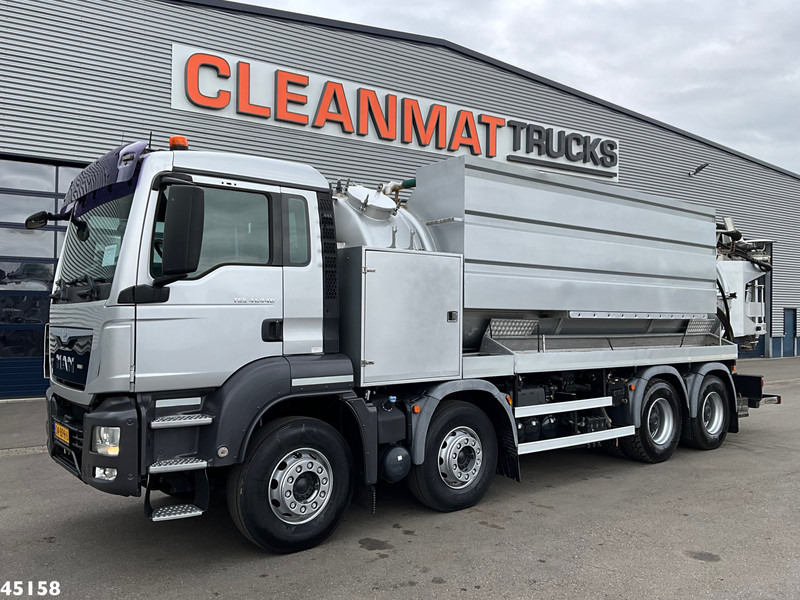 MAN TGS 41.440 8x4 Euro 6 Wicom Combi Just 85.658 km! - 真空车:图4 MAN TGS 41.440 8x4 Euro 6 Wicom Combi Just 85.658 km! - 真空车:图4
