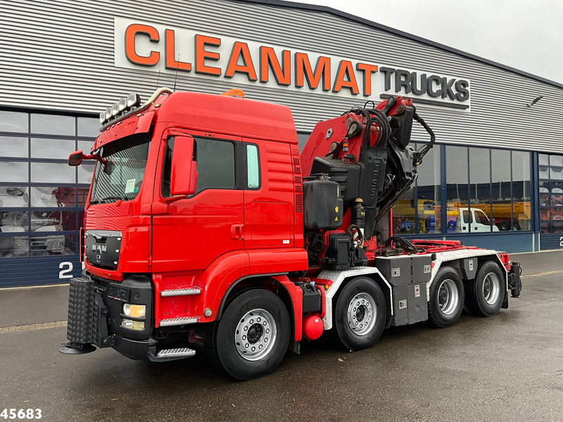 MAN TGS 41.480 8x4 ZF Intarder Fassi 130 Tonmeter laadkraan + Fly-JIb - 牵引车:图2 MAN TGS 41.480 8x4 ZF Intarder Fassi 130 Tonmeter laadkraan + Fly-JIb - 牵引车:图2