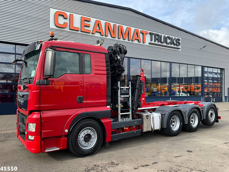 MAN TGX 35.480 8x4 Euro 6 Hiab 28 Tonmeter laadkraan - 吊钩升降车, 起重车:图2 MAN TGX 35.480 8x4 Euro 6 Hiab 28 Tonmeter laadkraan - 吊钩升降车, 起重车:图2