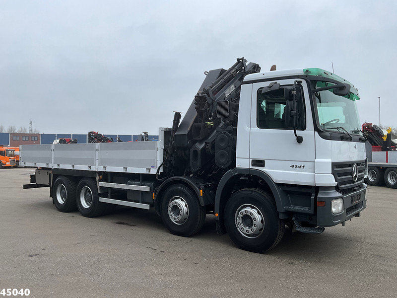 Mercedes-Benz Actros 4141 8x4 manual Hiab 32 Tonmeter laadkraan + Fly-jib - 起重车:图5 Mercedes-Benz Actros 4141 8x4 manual Hiab 32 Tonmeter laadkraan + Fly-jib - 起重车:图5