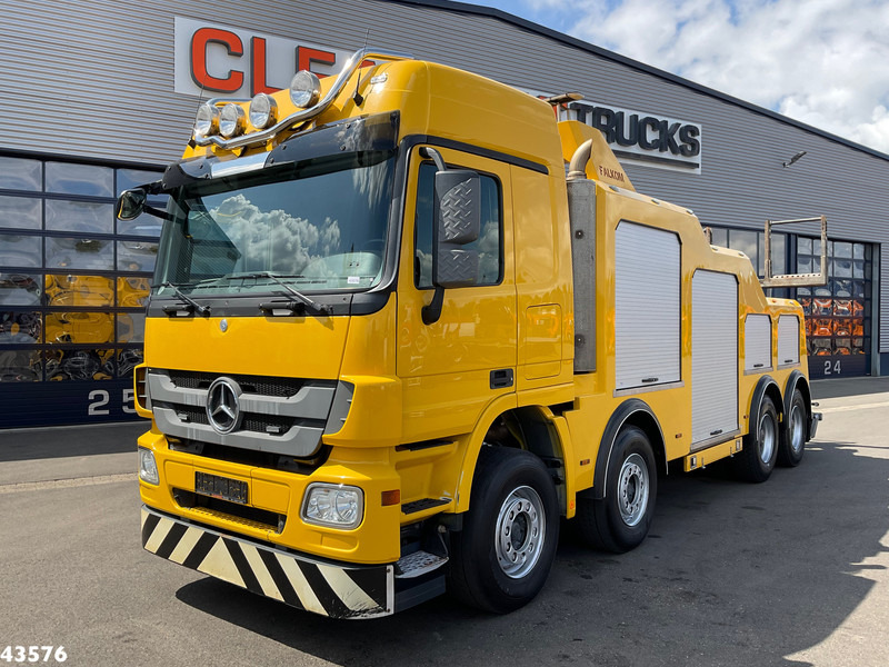 Mercedes-Benz Actros 4148 K 8x4 Falkom Abschlepp met WSK Just 144.539 km! - 拖吊车:图3 Mercedes-Benz Actros 4148 K 8x4 Falkom Abschlepp met WSK Just 144.539 km! - 拖吊车:图3