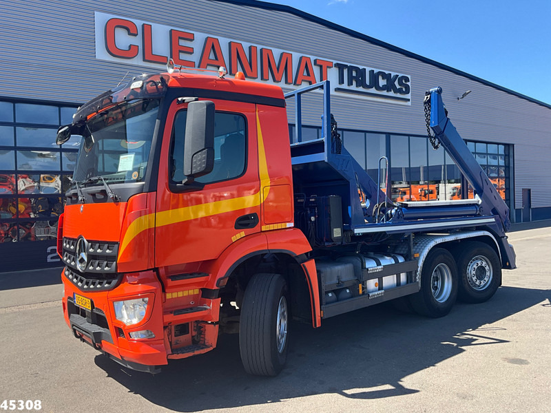 Mercedes-Benz Arocs 2536 Euro 6 Meiler 16 Ton's portaalarmsysteem - 箕斗装载车:图1 Mercedes-Benz Arocs 2536 Euro 6 Meiler 16 Ton's portaalarmsysteem - 箕斗装载车:图1