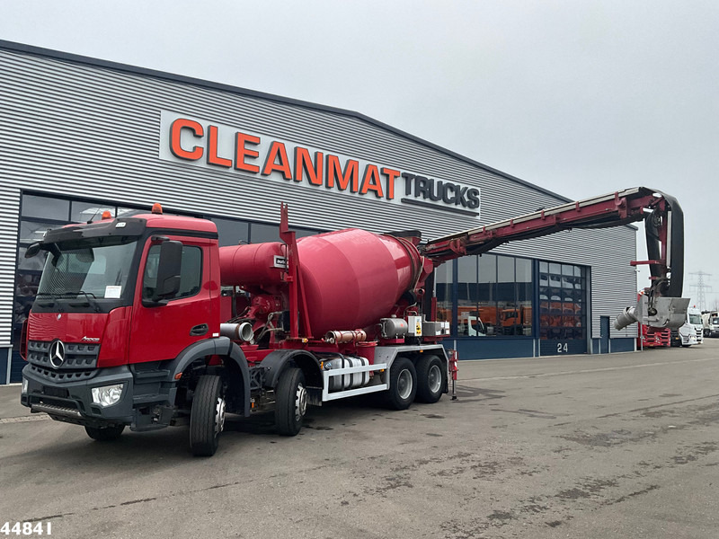 Mercedes-Benz Arocs 3243 Euro 6 8x4 Betonmixer 8m³ + transportband Just 99.142 Km! - 混凝土搅拌车:图2 Mercedes-Benz Arocs 3243 Euro 6 8x4 Betonmixer 8m³ + transportband Just 99.142 Km! - 混凝土搅拌车:图2