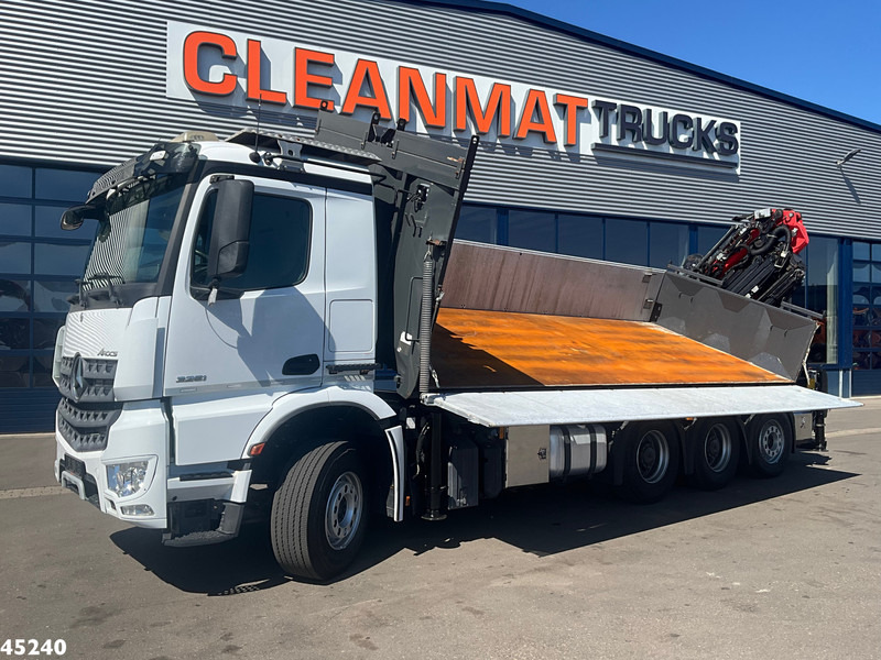 Mercedes-Benz Arocs 3251 8x4 Euro 6 Retarder Palfinger 34 Tonmeter laadkraan + Fly-Jib Just 146.766 km! - 起重车:图2 Mercedes-Benz Arocs 3251 8x4 Euro 6 Retarder Palfinger 34 Tonmeter laadkraan + Fly-Jib Just 146.766 km! - 起重车:图2