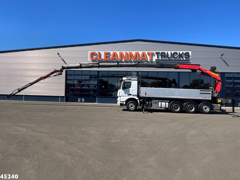 Mercedes-Benz Arocs 3251 8x4 Euro 6 Retarder Palfinger 34 Tonmeter laadkraan + Fly-Jib Just 146.766 km! - 起重车:图1 Mercedes-Benz Arocs 3251 8x4 Euro 6 Retarder Palfinger 34 Tonmeter laadkraan + Fly-Jib Just 146.766 km! - 起重车:图1