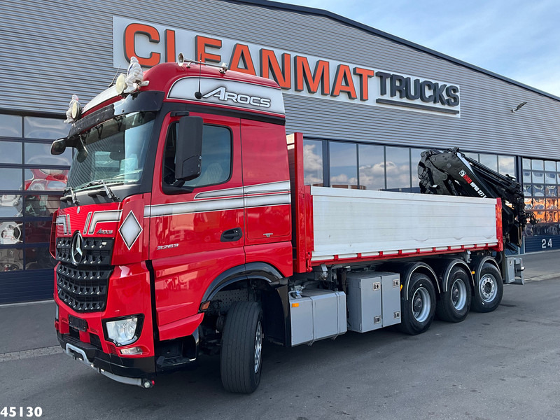 Mercedes-Benz Arocs 3263 8x4 Hiab 37 Tonmeter laadkraan + Fly-Jib - 翻斗车, 起重车:图3 Mercedes-Benz Arocs 3263 8x4 Hiab 37 Tonmeter laadkraan + Fly-Jib - 翻斗车, 起重车:图3
