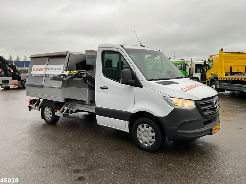 Mercedes-Benz Sprinter 317 1.9 CDI Veeg-vuil kipper - 翻斗车:图4 Mercedes-Benz Sprinter 317 1.9 CDI Veeg-vuil kipper - 翻斗车:图4