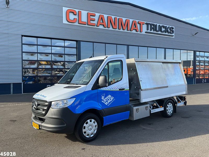 Mercedes-Benz Sprinter 317 1.9 CDI Veeg-vuil kipper - 翻斗车:图3 Mercedes-Benz Sprinter 317 1.9 CDI Veeg-vuil kipper - 翻斗车:图3