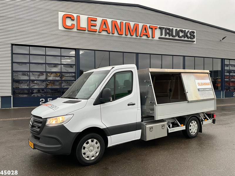 Mercedes-Benz Sprinter 317 1.9 CDI Veeg-vuil kipper - 翻斗车:图2 Mercedes-Benz Sprinter 317 1.9 CDI Veeg-vuil kipper - 翻斗车:图2