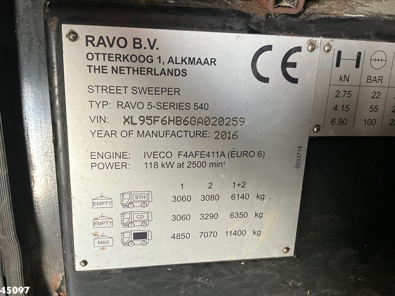 道路清扫机 Ravo 540 Euro 6 with 3-rd brush:图19 道路清扫机 Ravo 540 Euro 6 with 3-rd brush:图19