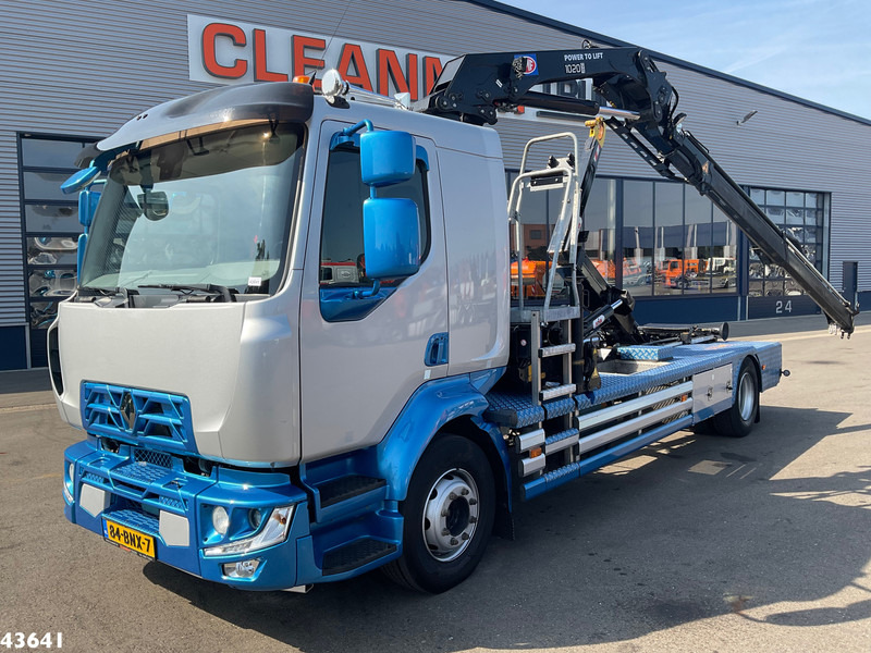 Renault D 240 Euro 6 HMF 10 Tonmeter laadkraan Just 66.850 km! - 吊钩升降车, 起重车:图1 Renault D 240 Euro 6 HMF 10 Tonmeter laadkraan Just 66.850 km! - 吊钩升降车, 起重车:图1
