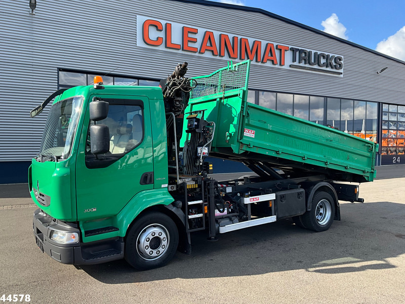 Renault Midlum 300.12 Manual Hiab 8 Tonmeter laadkraan Just 81.549 km! - 翻斗车, 起重车:图2 Renault Midlum 300.12 Manual Hiab 8 Tonmeter laadkraan Just 81.549 km! - 翻斗车, 起重车:图2