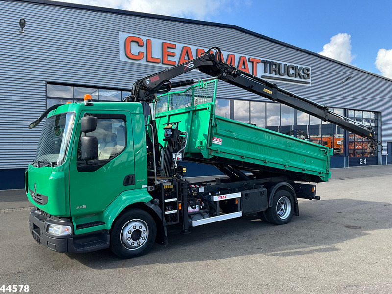 Renault Midlum 300.12 Manual Hiab 8 Tonmeter laadkraan Just 81.549 km! - 翻斗车, 起重车:图1 Renault Midlum 300.12 Manual Hiab 8 Tonmeter laadkraan Just 81.549 km! - 翻斗车, 起重车:图1
