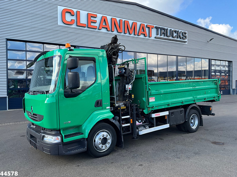 Renault Midlum 300.12 Manual Hiab 8 Tonmeter laadkraan Just 81.549 km! - 翻斗车, 起重车:图3 Renault Midlum 300.12 Manual Hiab 8 Tonmeter laadkraan Just 81.549 km! - 翻斗车, 起重车:图3