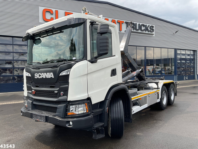 Scania G 450 6x4 AJK 20 Ton haakarmsysteem - 吊钩升降车:图1 Scania G 450 6x4 AJK 20 Ton haakarmsysteem - 吊钩升降车:图1