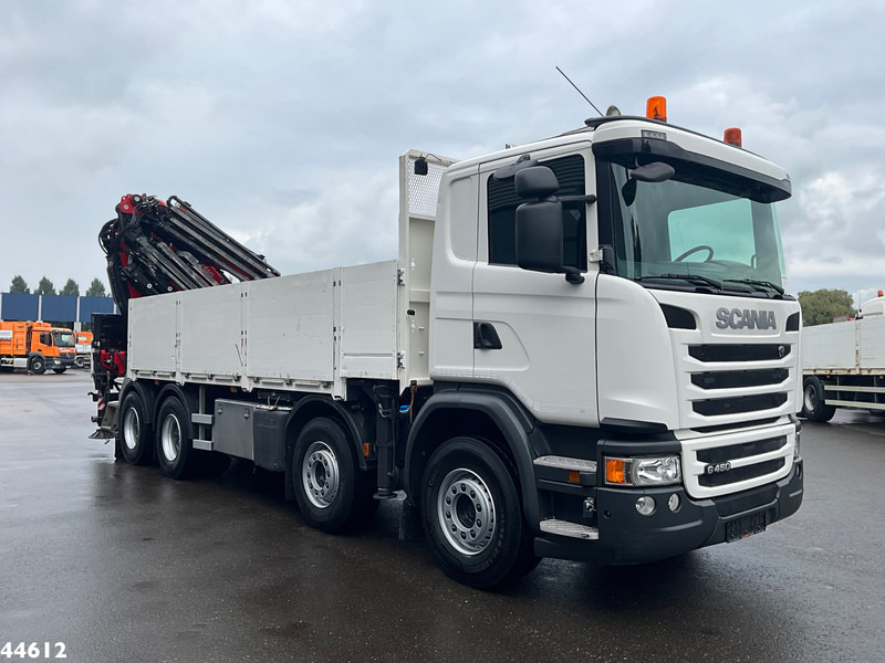 Scania G 450 8x4 Euro 6 Fassi 66 Tonmeter laadkraan + Fly-jib Just 176.555 Km! - 起重车:图4 Scania G 450 8x4 Euro 6 Fassi 66 Tonmeter laadkraan + Fly-jib Just 176.555 Km! - 起重车:图4
