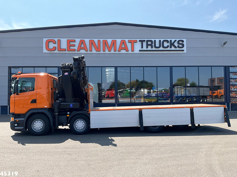 Scania G 450 Euro 6 HMF 60 Tonmeter laadkraan + Fly-Jib - 起重车:图4 Scania G 450 Euro 6 HMF 60 Tonmeter laadkraan + Fly-Jib - 起重车:图4