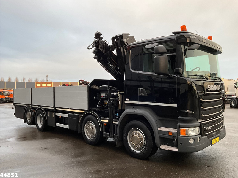 Scania G 450 Euro 6 Hiab 28 Tonmeter laadkraan - 起重车:图5 Scania G 450 Euro 6 Hiab 28 Tonmeter laadkraan - 起重车:图5