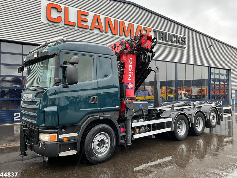 Scania G480 8x4 HMF 60 Tonmeter laadkraan + Fly-jib - 吊钩升降车, 起重车:图2 Scania G480 8x4 HMF 60 Tonmeter laadkraan + Fly-jib - 吊钩升降车, 起重车:图2