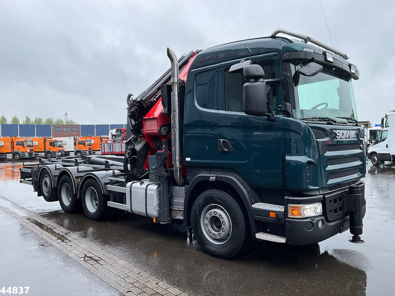 Scania G480 8x4 HMF 60 Tonmeter laadkraan + Fly-jib - 吊钩升降车, 起重车:图3 Scania G480 8x4 HMF 60 Tonmeter laadkraan + Fly-jib - 吊钩升降车, 起重车:图3