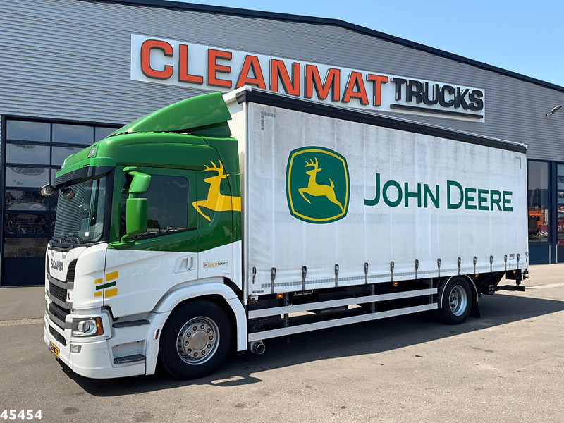 Scania P 280 Euro 6 Schuifzeil DHollandia 4 Ton laadklep Machine transport! - 侧帘卡车:图4 Scania P 280 Euro 6 Schuifzeil DHollandia 4 Ton laadklep Machine transport! - 侧帘卡车:图4