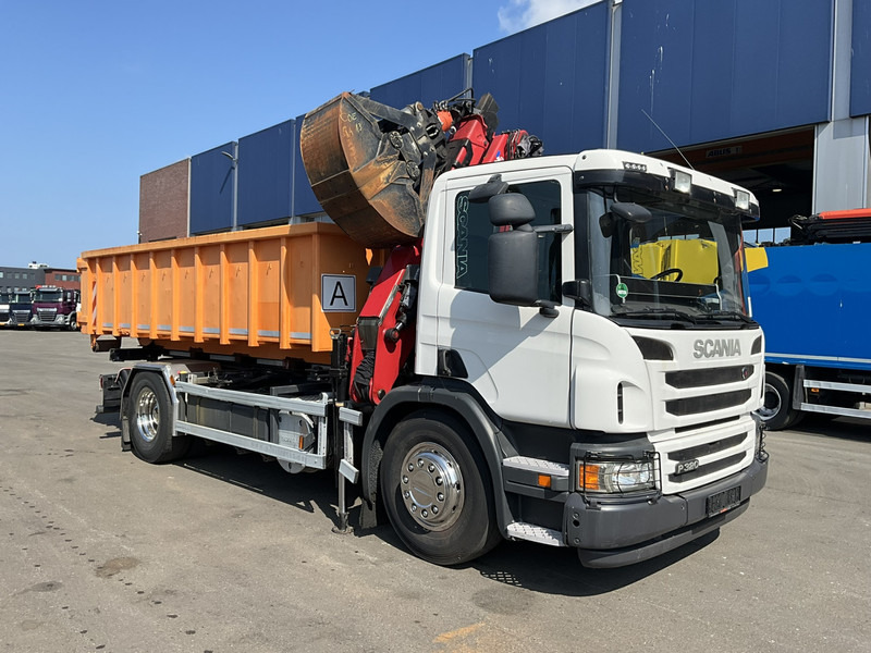 Scania P 320 HMF 12 Tonmeter Z-kraan + Kipper 11m³ - 翻斗车, 起重车:图5 Scania P 320 HMF 12 Tonmeter Z-kraan + Kipper 11m³ - 翻斗车, 起重车:图5