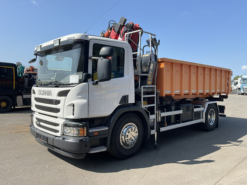 Scania P 320 HMF 12 Tonmeter Z-kraan + Kipper 11m³ - 翻斗车, 起重车:图3 Scania P 320 HMF 12 Tonmeter Z-kraan + Kipper 11m³ - 翻斗车, 起重车:图3
