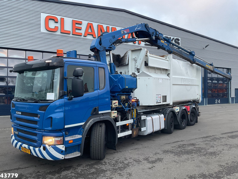 Scania P 360 8x2 Hiab 21 Tonmeter laadkraan - 吊钩升降车, 起重车:图1 Scania P 360 8x2 Hiab 21 Tonmeter laadkraan - 吊钩升降车, 起重车:图1