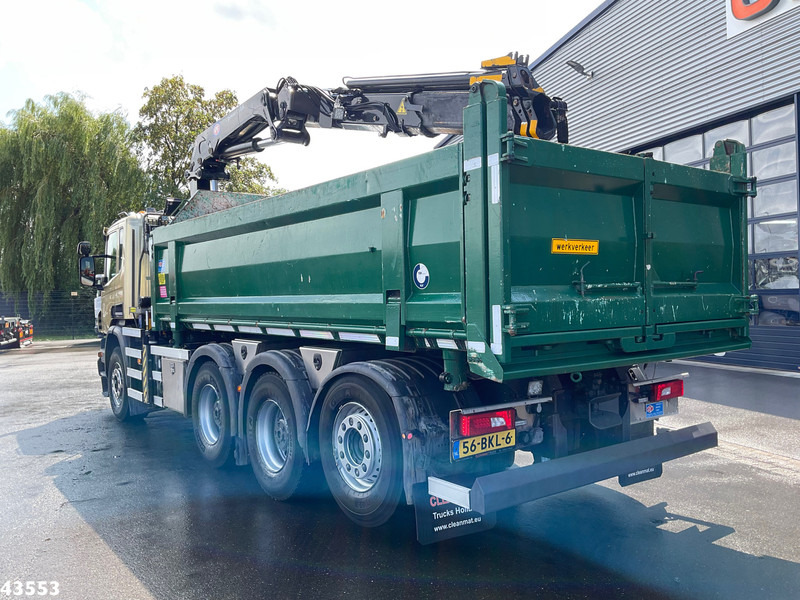 Scania P 410 8x4 Euro 6 HMF 18 Tonmeter laadkraan - 翻斗车, 起重车:图2 Scania P 410 8x4 Euro 6 HMF 18 Tonmeter laadkraan - 翻斗车, 起重车:图2