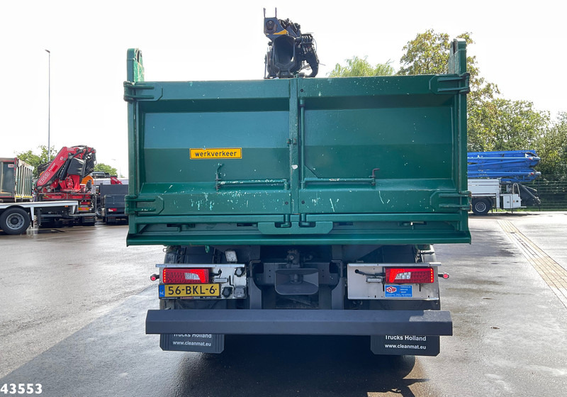 Scania P 410 8x4 Euro 6 HMF 18 Tonmeter laadkraan - 翻斗车, 起重车:图4 Scania P 410 8x4 Euro 6 HMF 18 Tonmeter laadkraan - 翻斗车, 起重车:图4