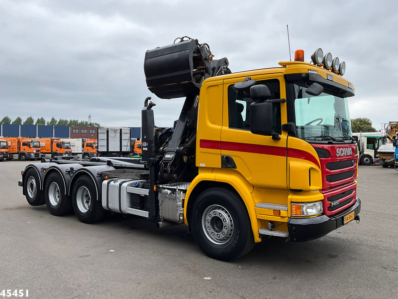 Scania P 410 8x4 Euro 6 Palfinger 14 Tonmeter Z-kraan - 吊钩升降车, 起重车:图3 Scania P 410 8x4 Euro 6 Palfinger 14 Tonmeter Z-kraan - 吊钩升降车, 起重车:图3