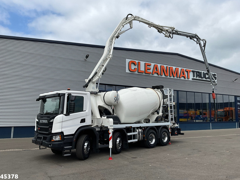 Scania P 450 XT 8x4 Euro 6 Retarder CIFA 7m³ Mixer + Pumi Pump 25 m³ NEW AND UNUSED! - 混凝土搅拌车:图1 Scania P 450 XT 8x4 Euro 6 Retarder CIFA 7m³ Mixer + Pumi Pump 25 m³ NEW AND UNUSED! - 混凝土搅拌车:图1