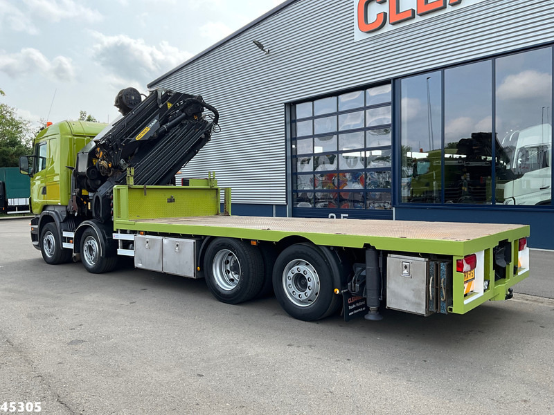 Scania R 420 8x2 manual Palfinger 85 Tonmeter laadkraan + Fly-Jib - 起重车:图5 Scania R 420 8x2 manual Palfinger 85 Tonmeter laadkraan + Fly-Jib - 起重车:图5