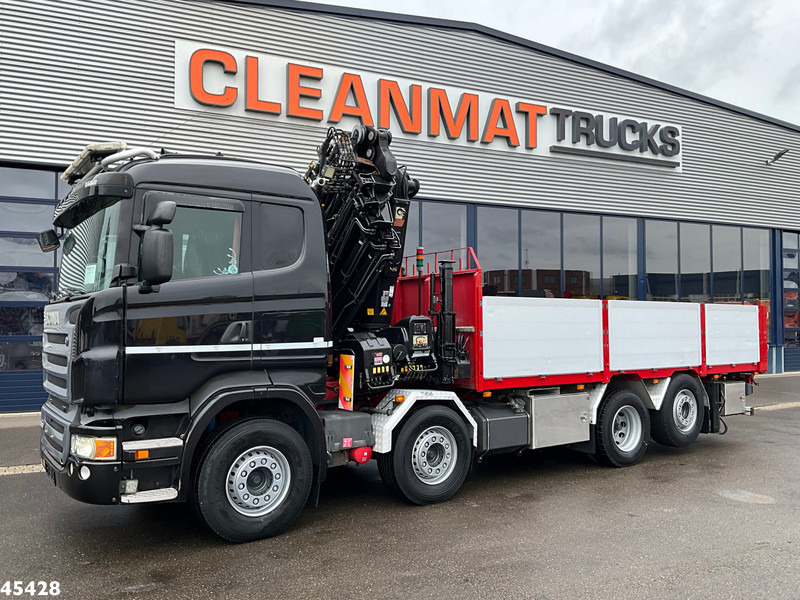 Scania R 480 8x2 Retarder Hiab 47 Tonmeter laadkraan + Fly-Jib! Just 242.931 km! - 起重车:图2 Scania R 480 8x2 Retarder Hiab 47 Tonmeter laadkraan + Fly-Jib! Just 242.931 km! - 起重车:图2