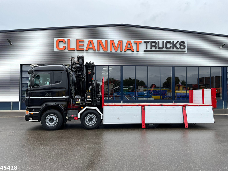 Scania R 480 8x2 Retarder Hiab 47 Tonmeter laadkraan + Fly-Jib! Just 242.931 km! - 起重车:图4 Scania R 480 8x2 Retarder Hiab 47 Tonmeter laadkraan + Fly-Jib! Just 242.931 km! - 起重车:图4