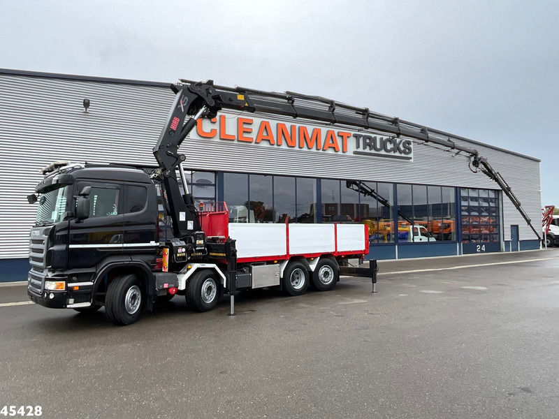 Scania R 480 8x2 Retarder Hiab 47 Tonmeter laadkraan + Fly-Jib! Just 242.931 km! - 起重车:图1 Scania R 480 8x2 Retarder Hiab 47 Tonmeter laadkraan + Fly-Jib! Just 242.931 km! - 起重车:图1