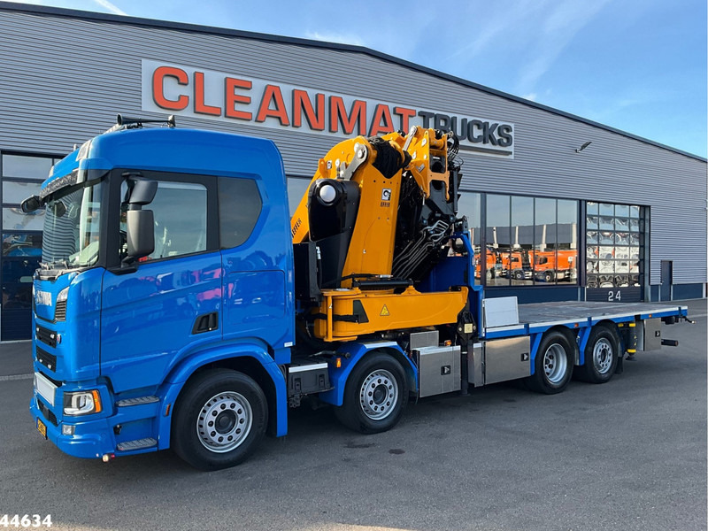 Scania R 540 Euro 6 Effer 100 Tonmeter laadkraan + Fly-Jib Just 39.720 km! - 起重车:图2 Scania R 540 Euro 6 Effer 100 Tonmeter laadkraan + Fly-Jib Just 39.720 km! - 起重车:图2