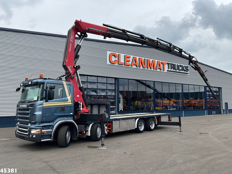 Scania R 560 V8 Fassi 80 Tonmeter laadkraan + Fly-Jib - 起重车:图1 Scania R 560 V8 Fassi 80 Tonmeter laadkraan + Fly-Jib - 起重车:图1