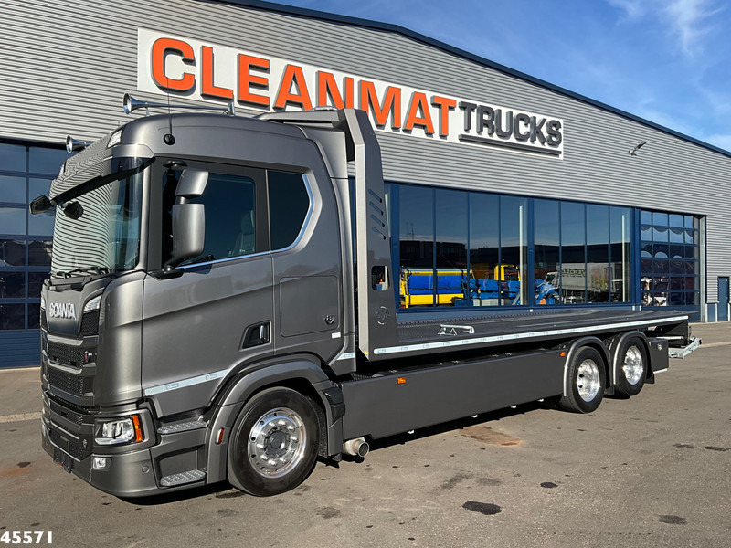 Scania R 590 V8 6x2 Retarder Bergingsvoertuig Just 15.468 km! NIEUWSTAAT! - 拖吊车:图3 Scania R 590 V8 6x2 Retarder Bergingsvoertuig Just 15.468 km! NIEUWSTAAT! - 拖吊车:图3