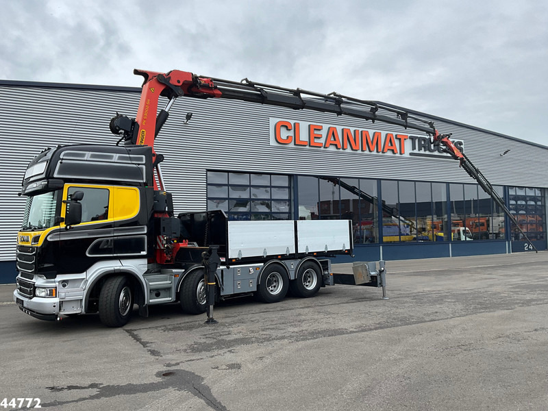 Scania R500 8x4 V8 Retarder Palfinger 53 Tonmeter laadkraan + Fly-Jib - 起重车:图1 Scania R500 8x4 V8 Retarder Palfinger 53 Tonmeter laadkraan + Fly-Jib - 起重车:图1