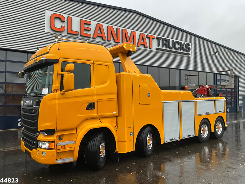 Scania R730 V8 8x4 Euro 6 Retarder Recovery truck Just 17.951 km! - 拖吊车:图2 Scania R730 V8 8x4 Euro 6 Retarder Recovery truck Just 17.951 km! - 拖吊车:图2