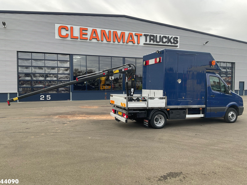 Volkswagen Crafter Servicewagen Hiab 1,3 Tonmeter laadkraan Just 123.645 Km! - 起重车:图1 Volkswagen Crafter Servicewagen Hiab 1,3 Tonmeter laadkraan Just 123.645 Km! - 起重车:图1