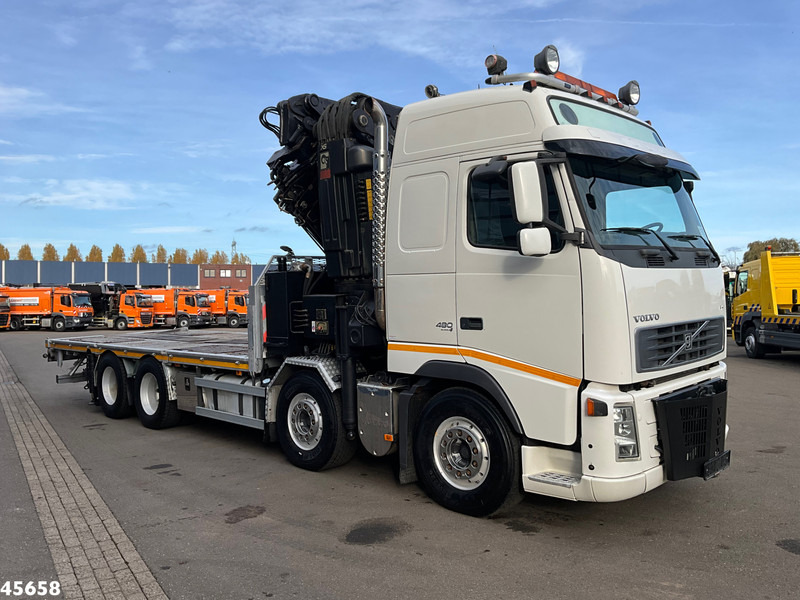 Volvo FH 480 8x4 Retarder Hiab 80 Tonmeter laadkraan + Fly-Jib! - 起重车:图3 Volvo FH 480 8x4 Retarder Hiab 80 Tonmeter laadkraan + Fly-Jib! - 起重车:图3