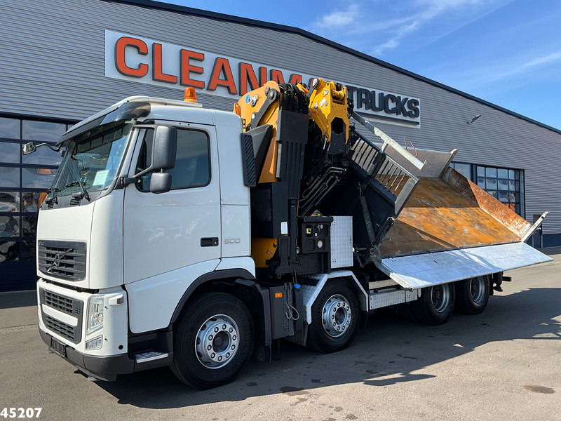 Volvo FH 500 8x4 Effer 65 Tonmeter laadkraan + Fly-Jib 租赁 Volvo FH 500 8x4 Effer 65 Tonmeter laadkraan + Fly-Jib：图10