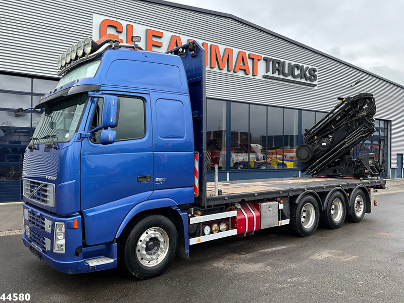 Volvo FH 520 8x4 Euro 5 Hiab 24 Tonmeter laadkraan + Fly-jib - 起重车:图3 Volvo FH 520 8x4 Euro 5 Hiab 24 Tonmeter laadkraan + Fly-jib - 起重车:图3