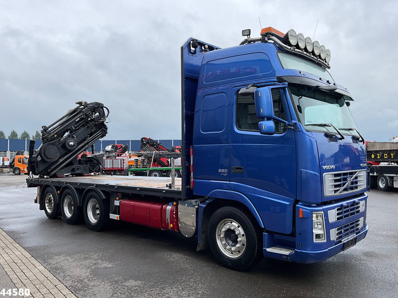 Volvo FH 520 8x4 Euro 5 Hiab 24 Tonmeter laadkraan + Fly-jib - 起重车:图4 Volvo FH 520 8x4 Euro 5 Hiab 24 Tonmeter laadkraan + Fly-jib - 起重车:图4