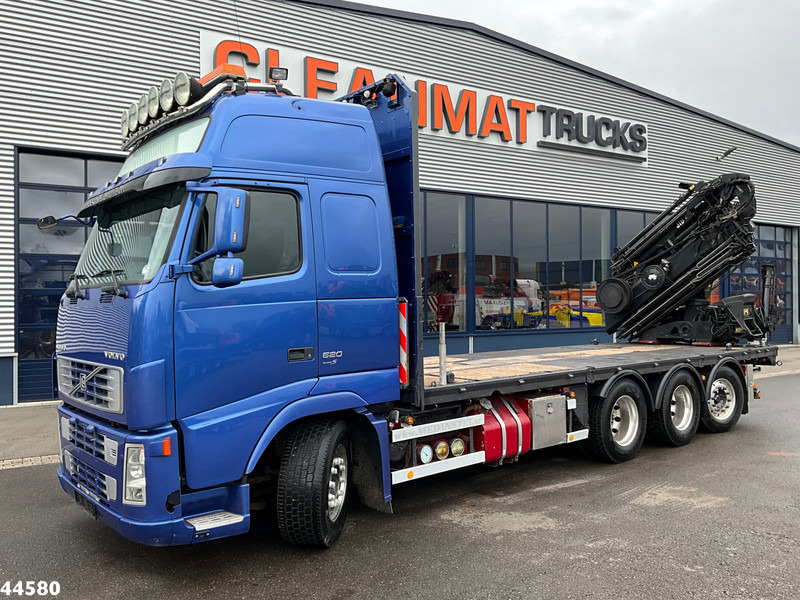 Volvo FH 520 8x4 Euro 5 Hiab 24 Tonmeter laadkraan + Fly-jib - 起重车:图2 Volvo FH 520 8x4 Euro 5 Hiab 24 Tonmeter laadkraan + Fly-jib - 起重车:图2