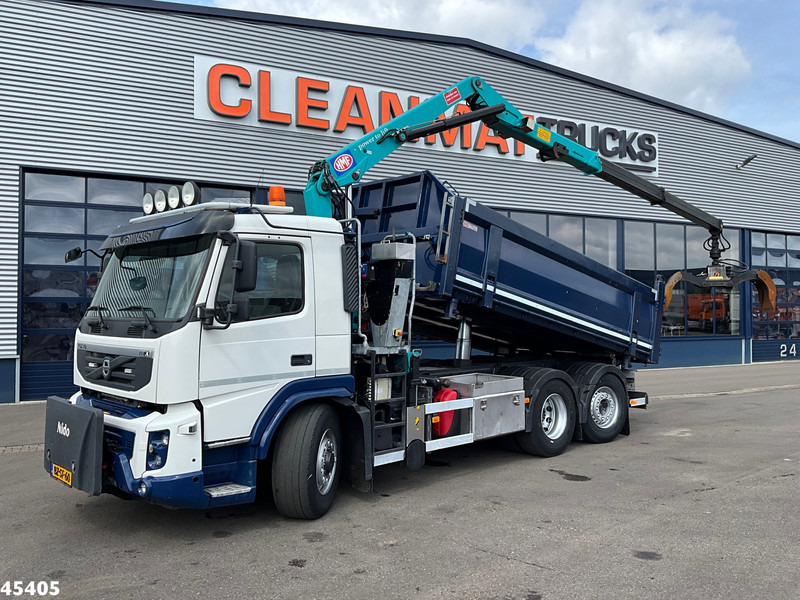 Volvo FM 330 HMF 16 Tonmeter Z-kraan - 翻斗车, 起重车:图1 Volvo FM 330 HMF 16 Tonmeter Z-kraan - 翻斗车, 起重车:图1